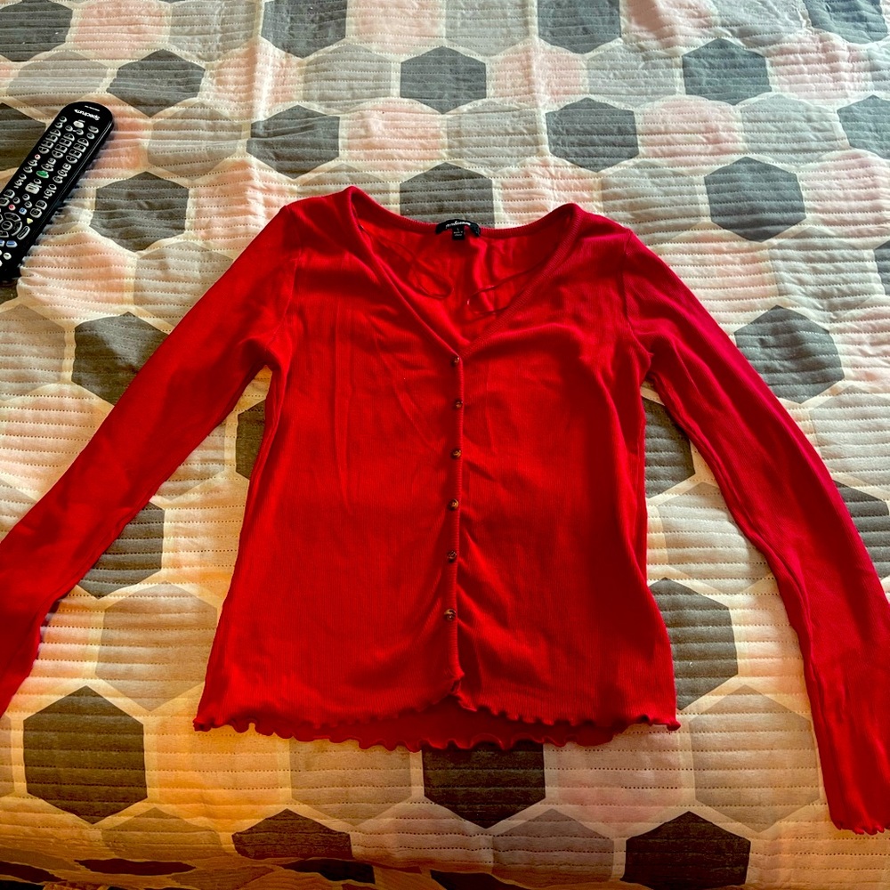 Red long sleeve